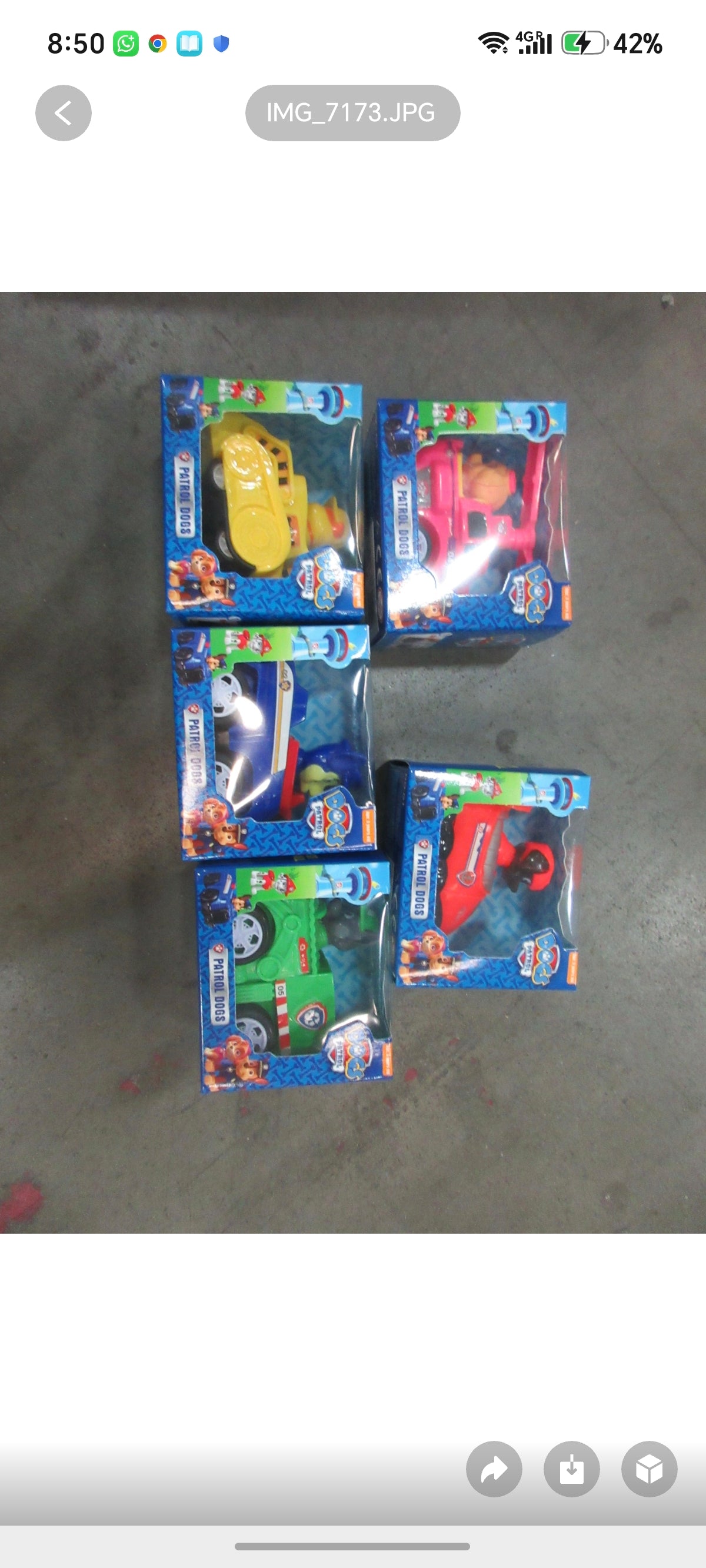 E71-Paw Patrol Car (12PCs box $180)