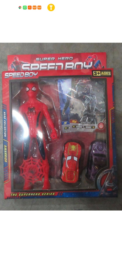 E70- Avengers Car/Card Set