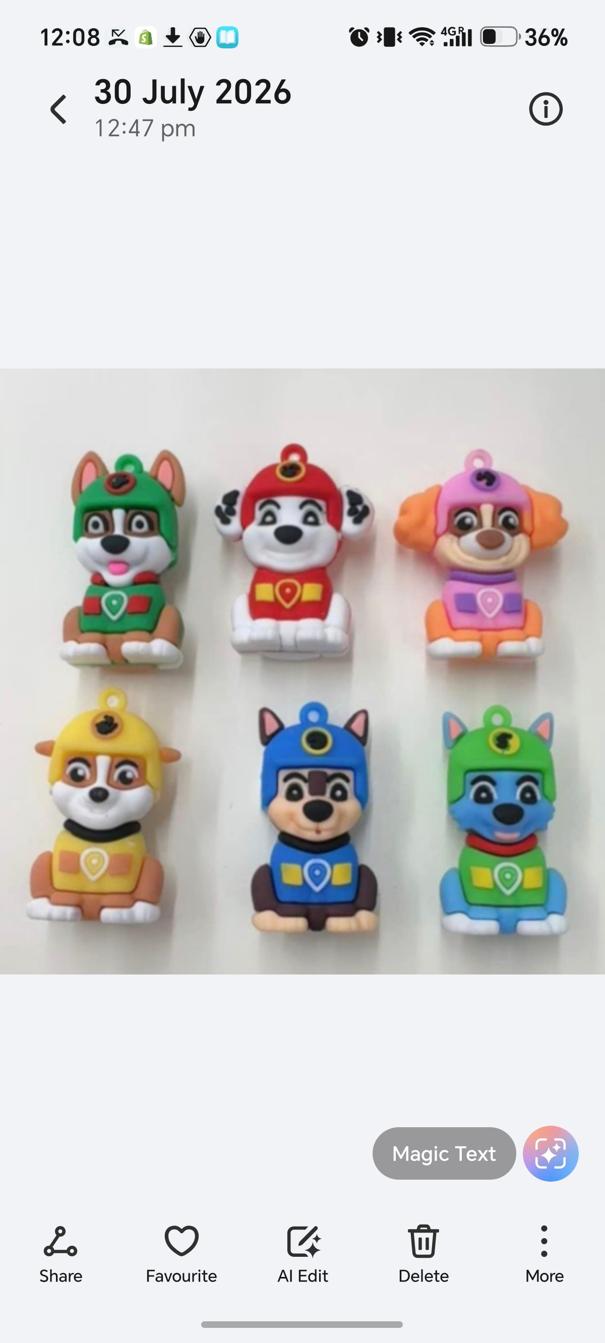 E281- Paw Patrol Keychain