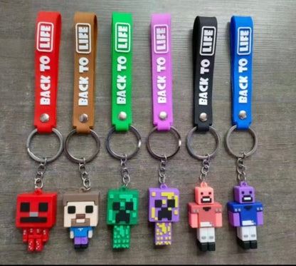 E276- Minecraft Keychain