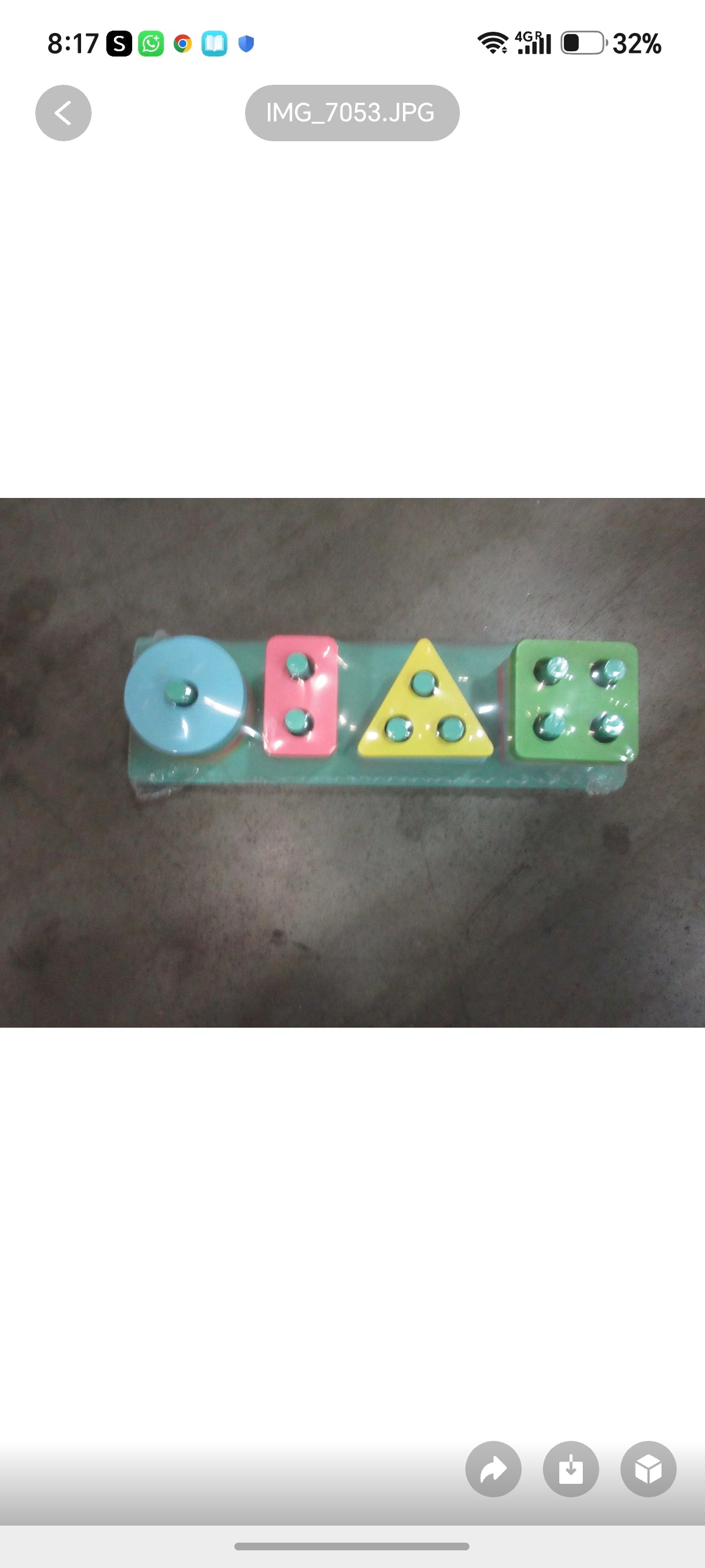W500-WOODEN SHAPE SET (SQUARE)