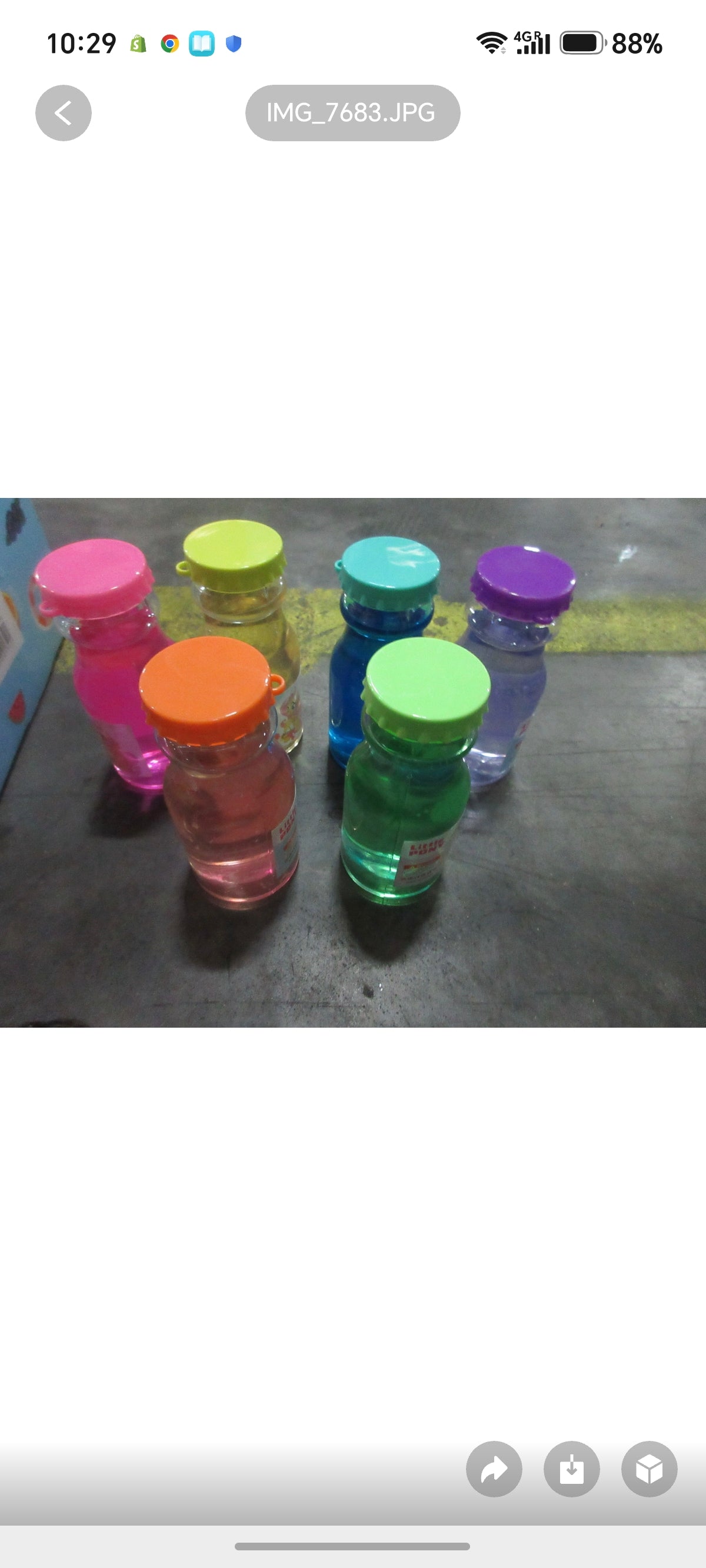 E132-Pony Slime bottle fruit scented(12pc box $60)