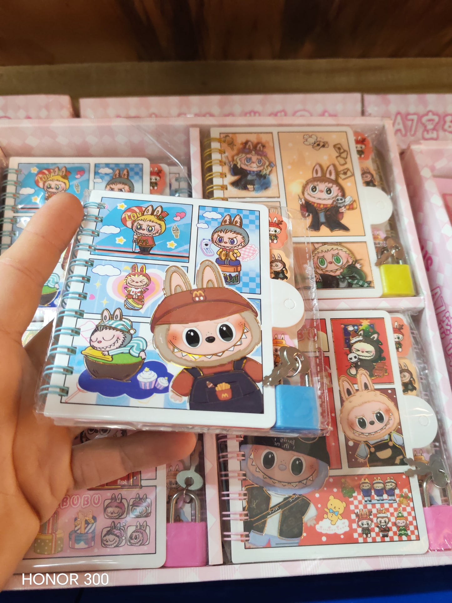 W158 - MINI DIARY LABUBU (1 PIECE)