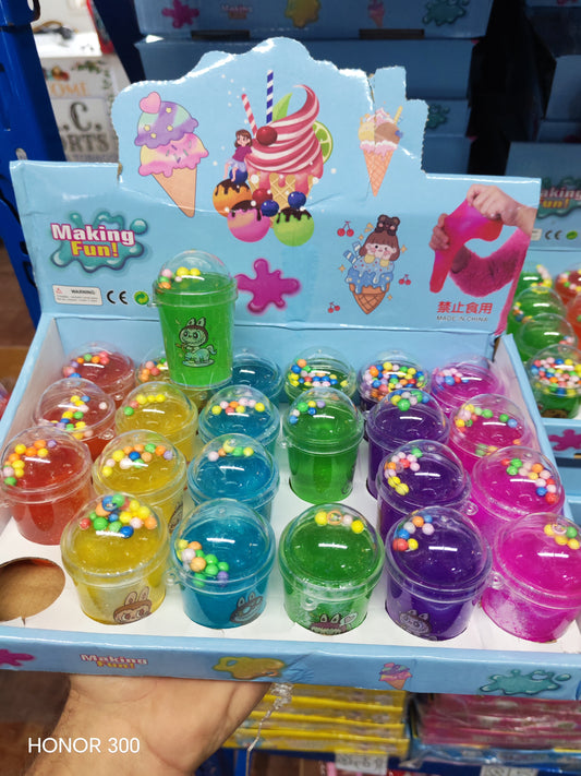 W713 - MINI CUP SLIME LABUBU