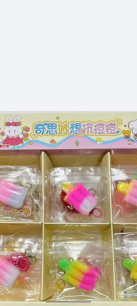 E114-Mini Lollipop keychain(36pcs box$80)