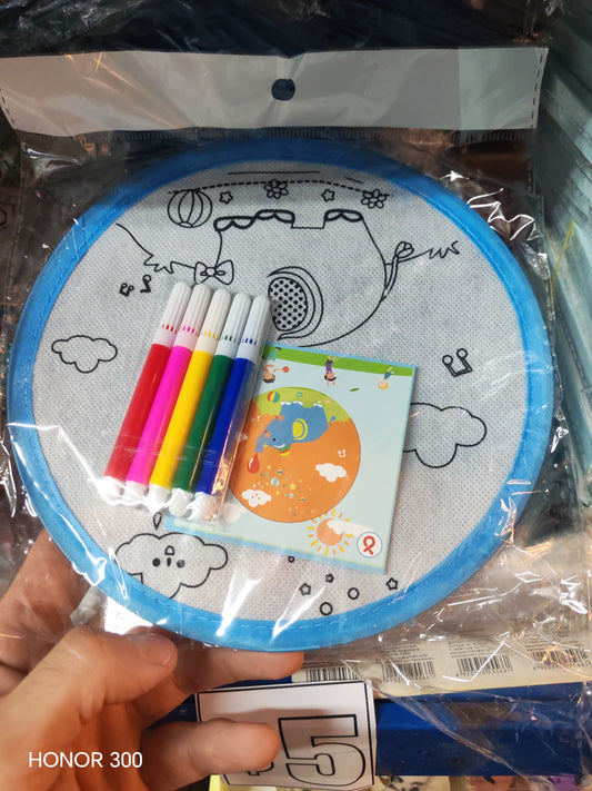 W512-FISBEE DIY TO COLOR