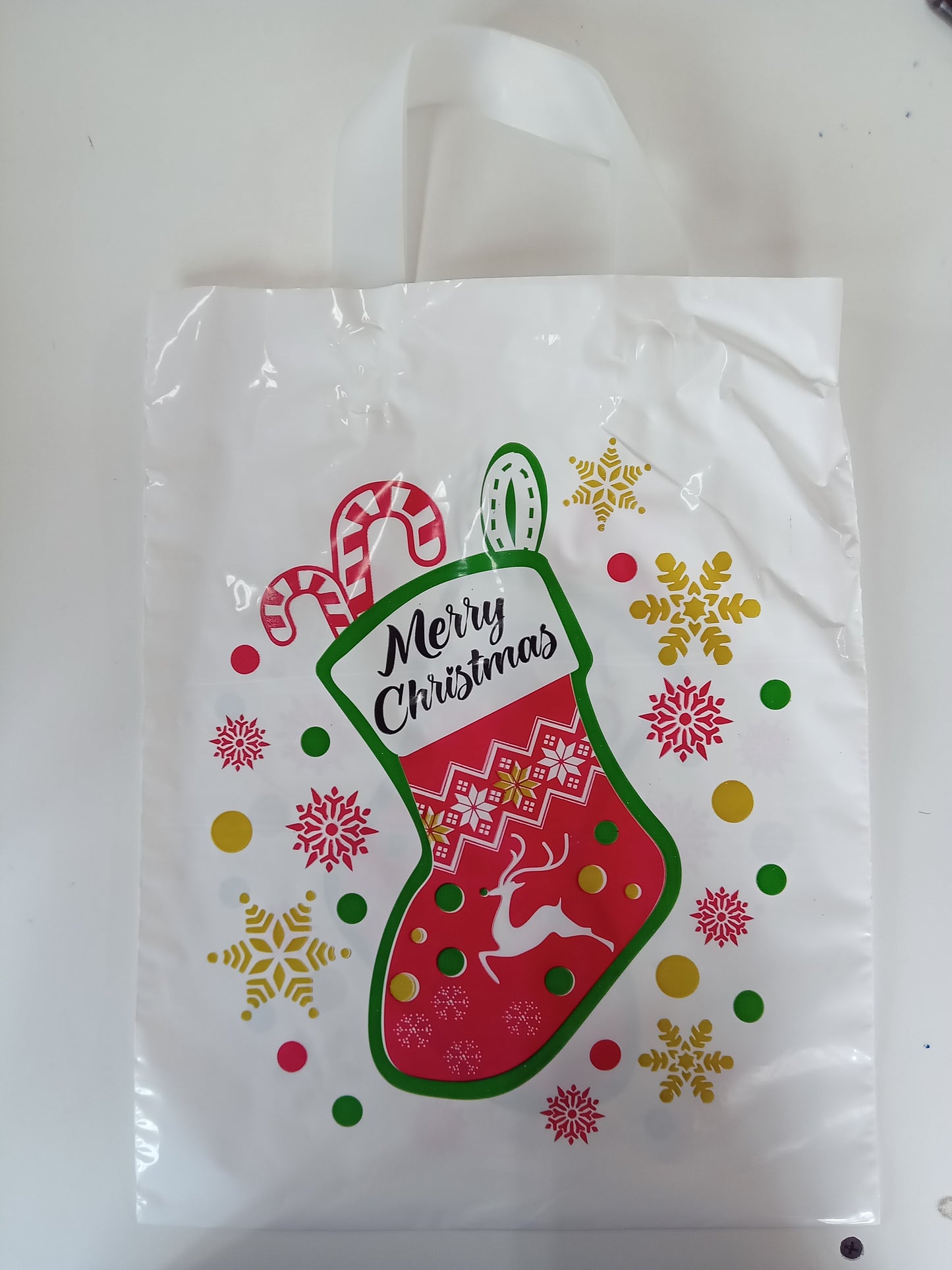 K107 - XMAS BAG WITH HANDLE (LARGE)