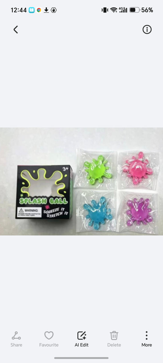 E252- Splash Squishy(12PCs box$144)