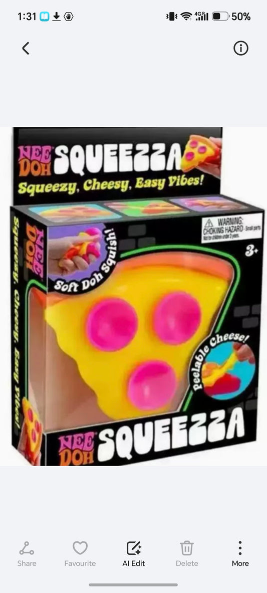 E149-4 - Pizza Squishy(12PCs box$180)