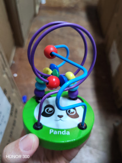 W501 - WOODEN WIRE BALL FOR BABY