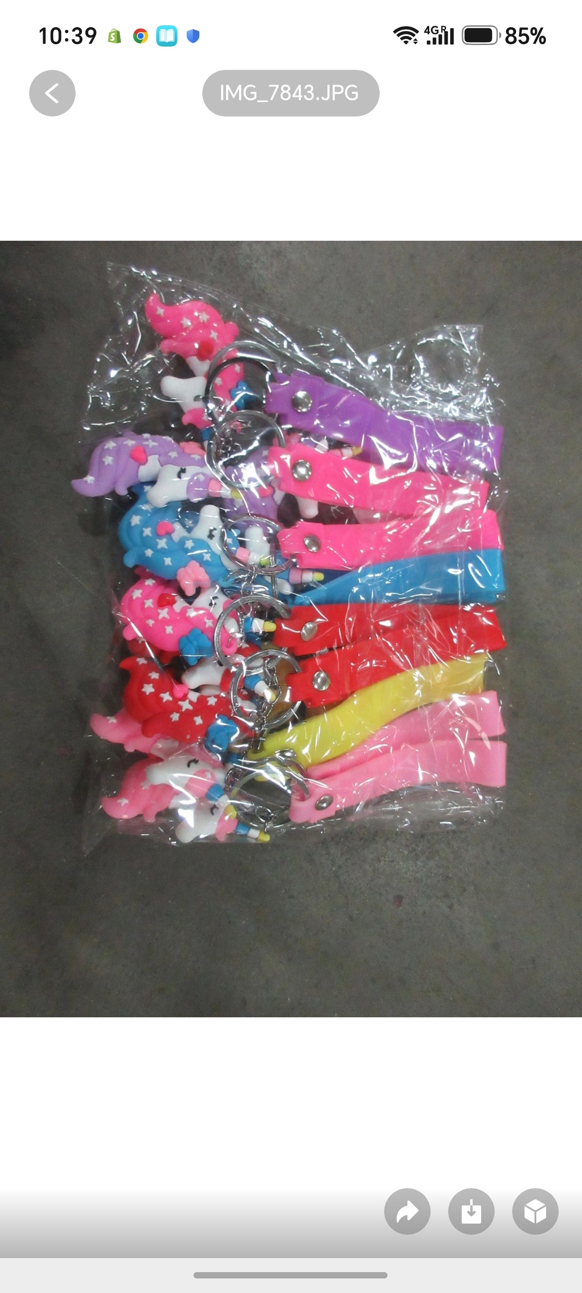 E279-Pony Keychain
