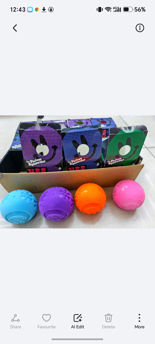 E188- Fuzz Ball Squishy(12pcs box$240)
