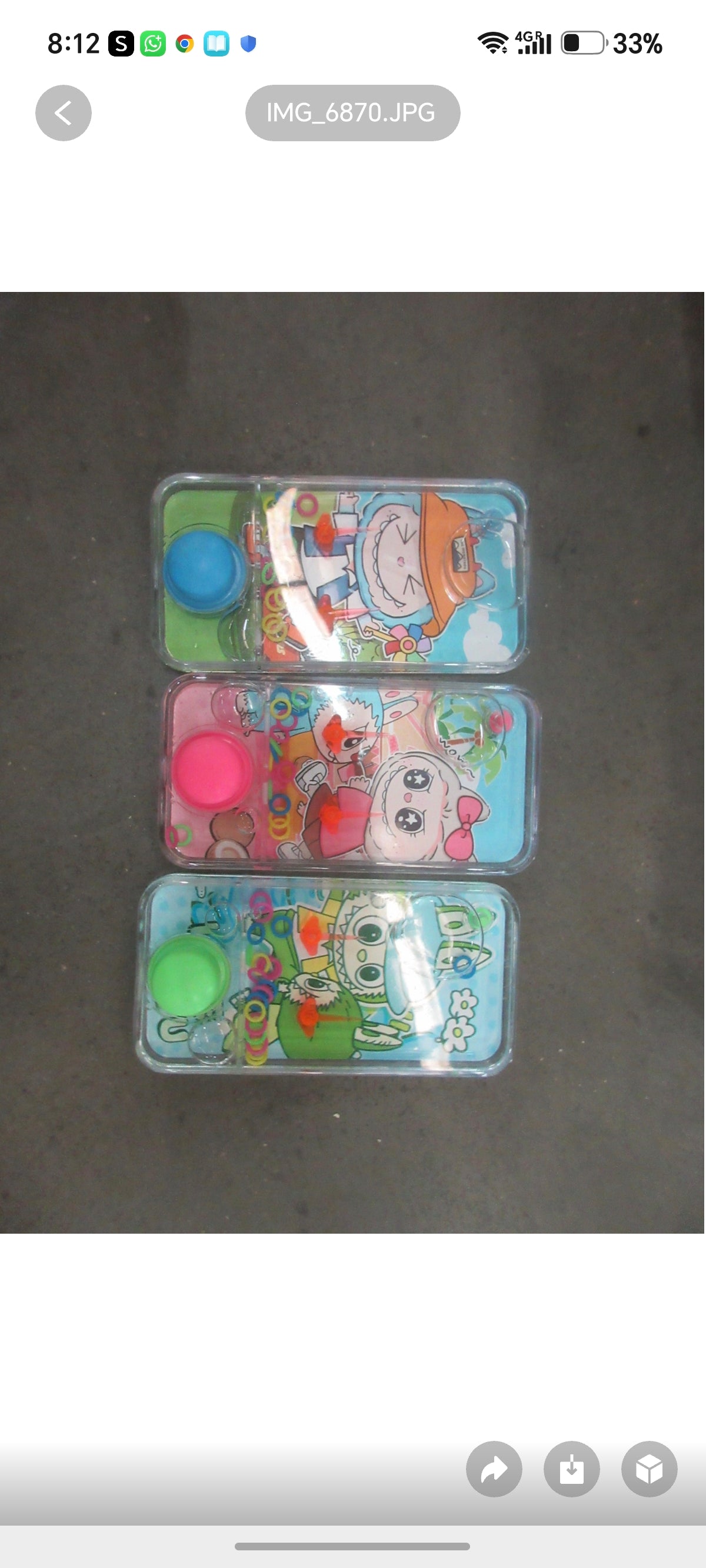 E76-Labubu Water Game(24PCs box$168)