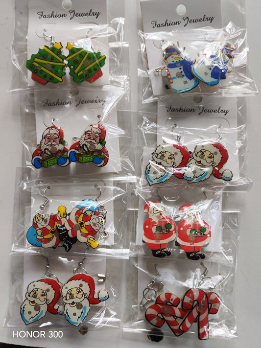 W8-LED CHRISTMAS EARINGS