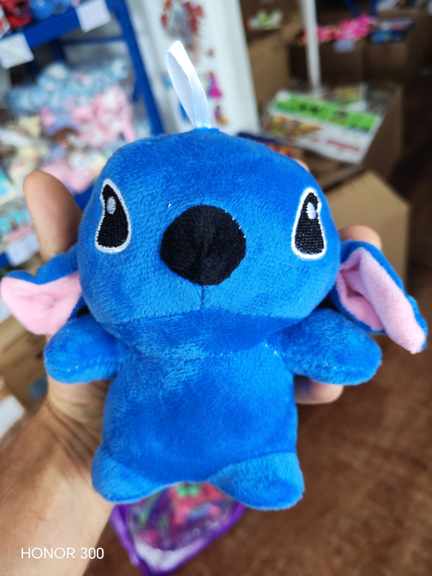 W719 - STITCH STUFF TOY (PINK/BLUE)