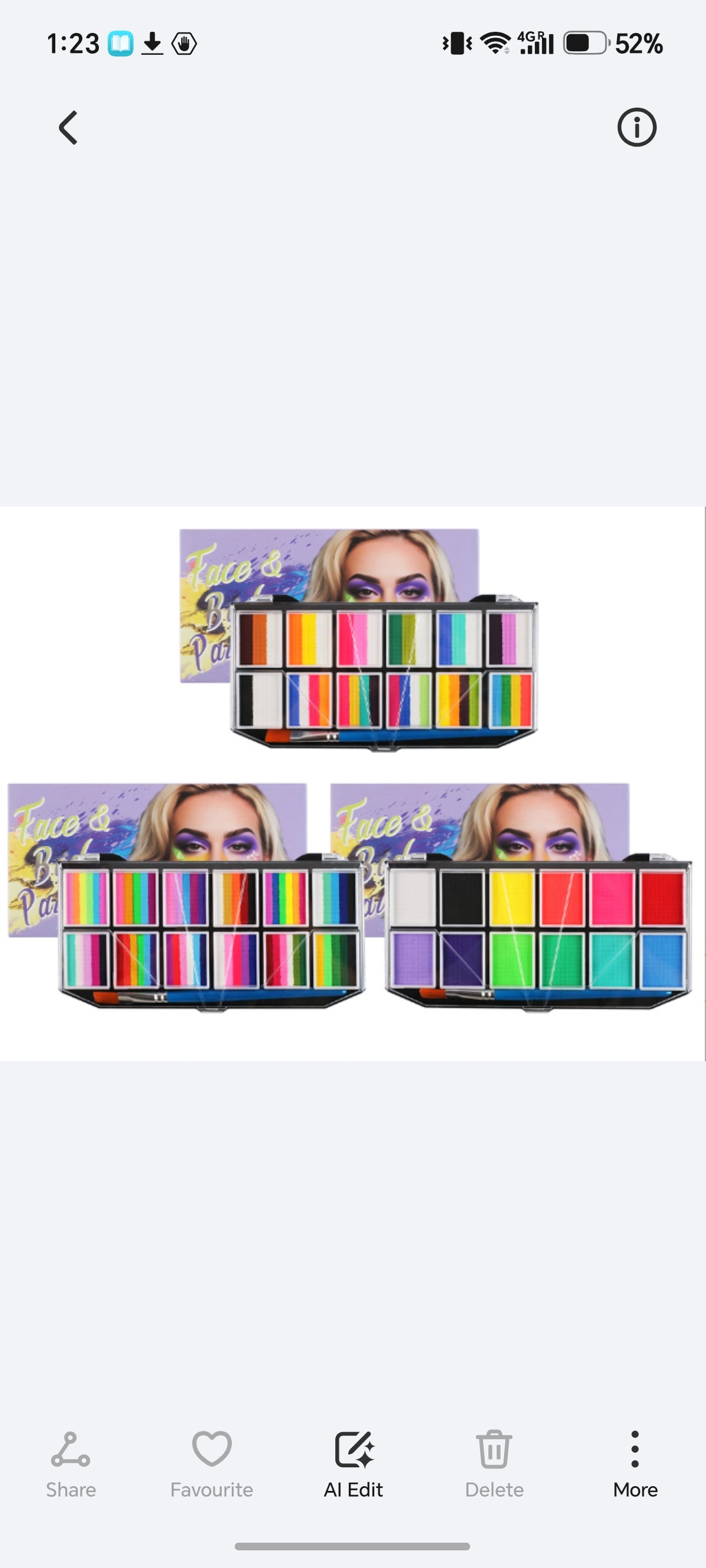 E314- FacePaint kits Mix