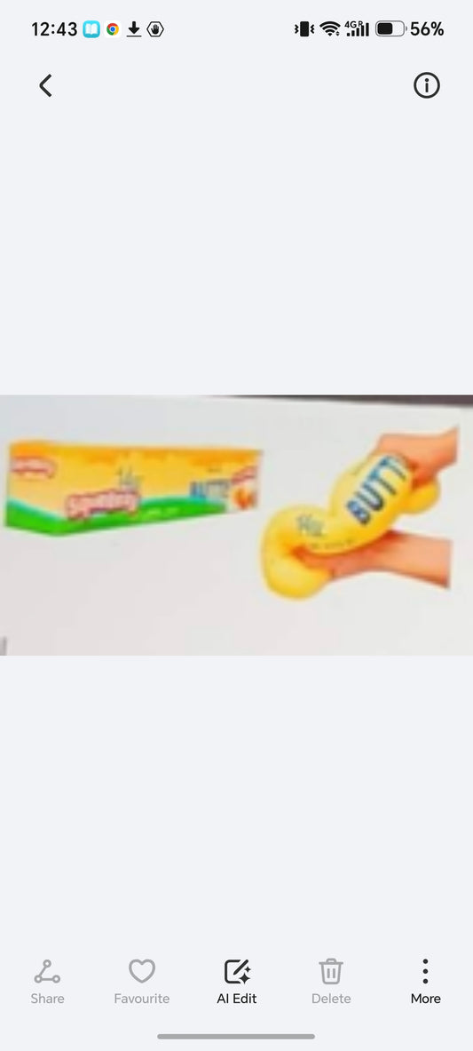 E211- Big Butter Squishy(6pc box $138)
