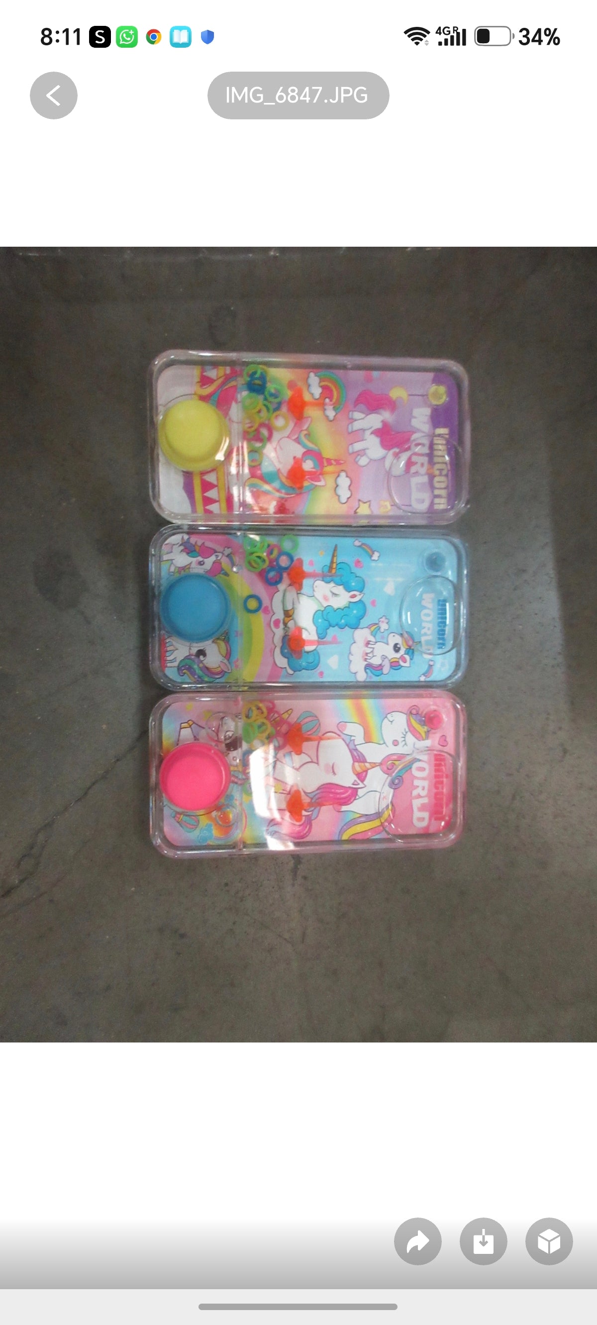 E73-Pony Water Game(24PCs box $168)