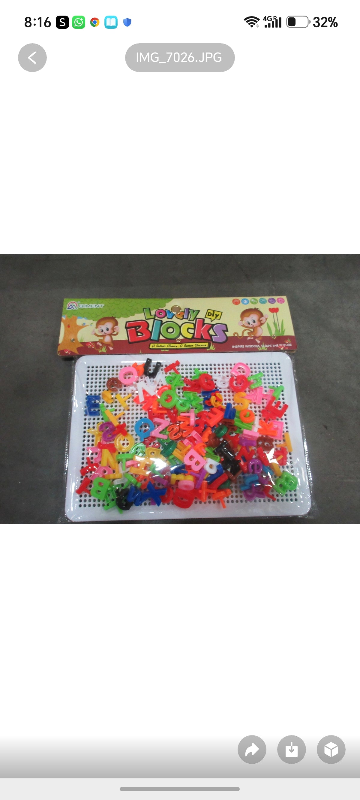 D42-Abc/Numbers Pin Chart