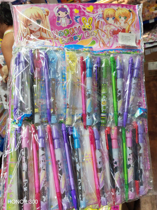 PARTY FAVOR - PENCIL POINT W REFILLS 20 PCS