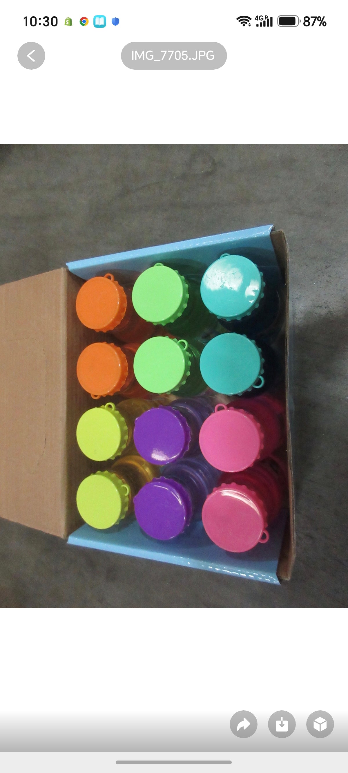 E134- KPop Slime bottle fruit scented(12box$60)