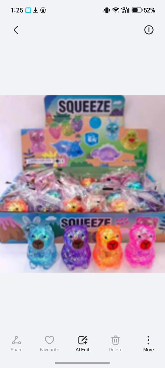 E330- Capybara Squishy(24pc box$240)
