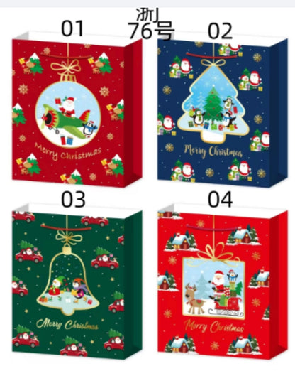 W2-2- Christmas Handle Bag (12 PC / $36 PACK)
