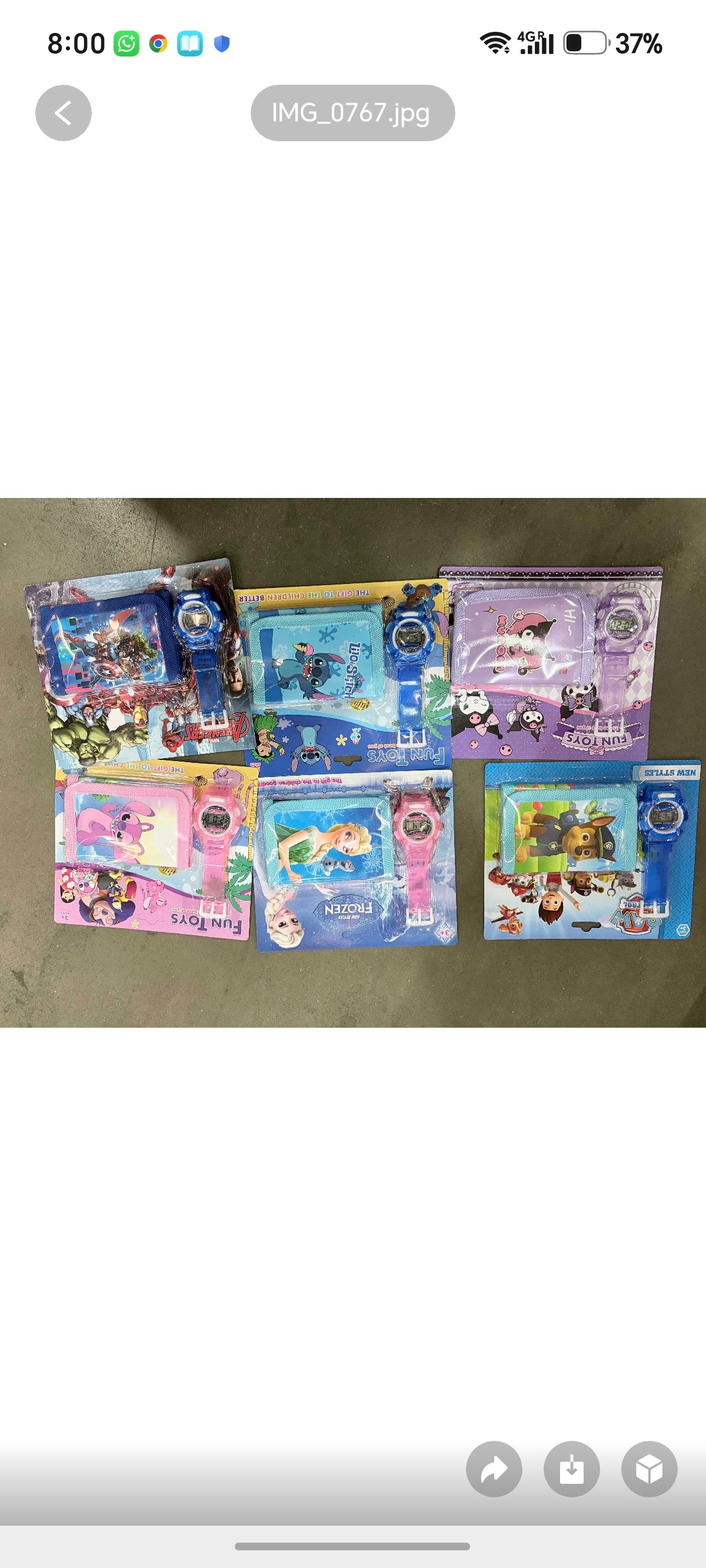 E308-Disney Watch/Wallet Set