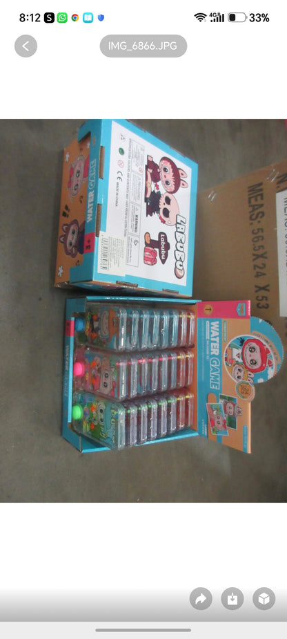 E76-Labubu Water Game(24PCs box$168)