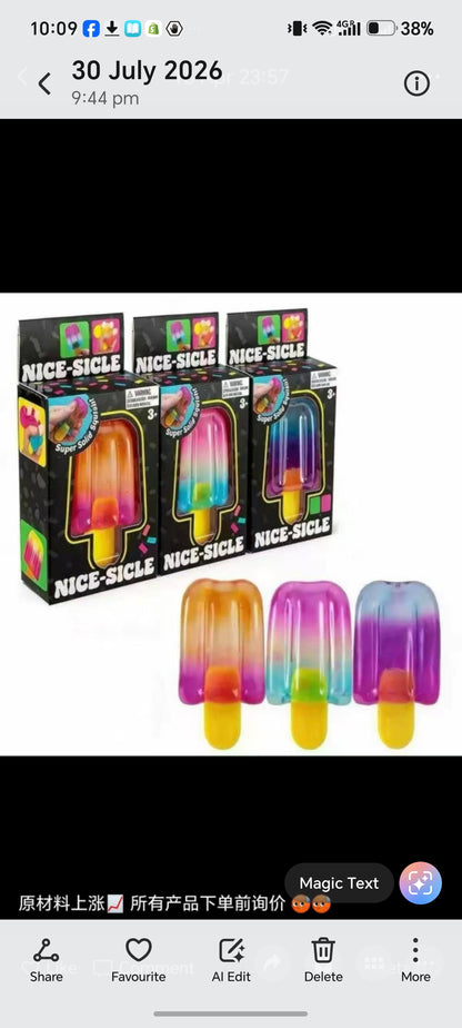 E253- lollie Pop Squishy(12PCs box$144)