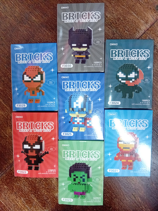 E304- Mini Lego Bricks Avengers