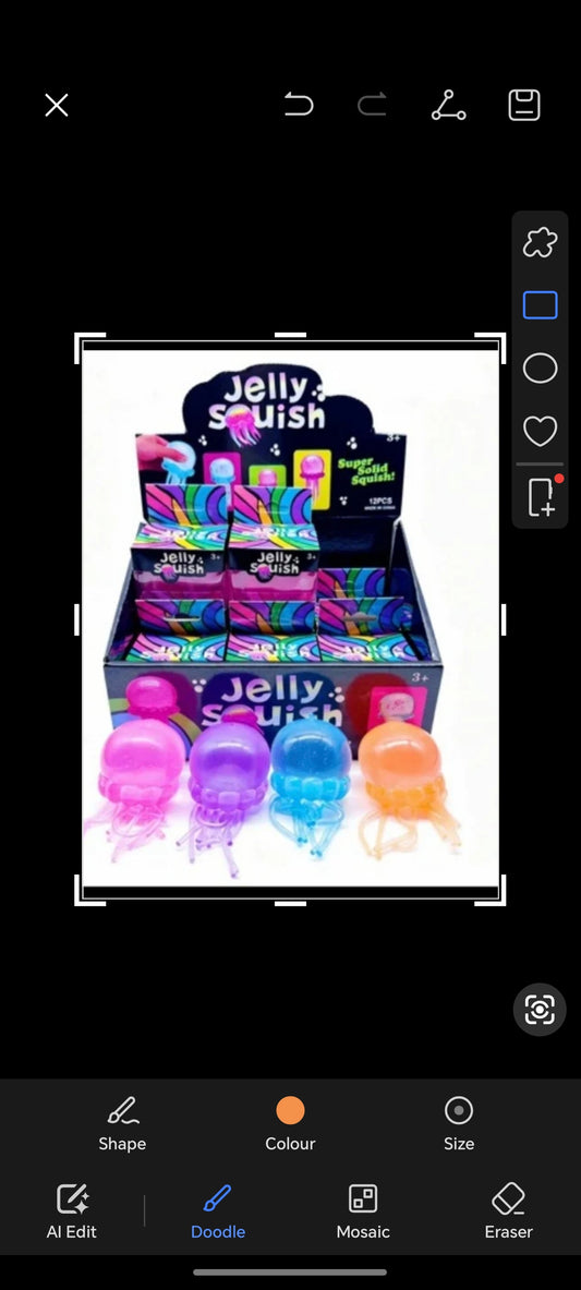 E172- Octopus Squishy(12PCs box$180)