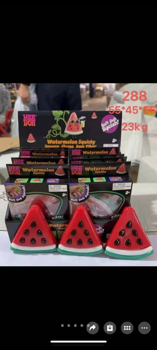 E334-Watermelon Squishy(12PCs box$180)