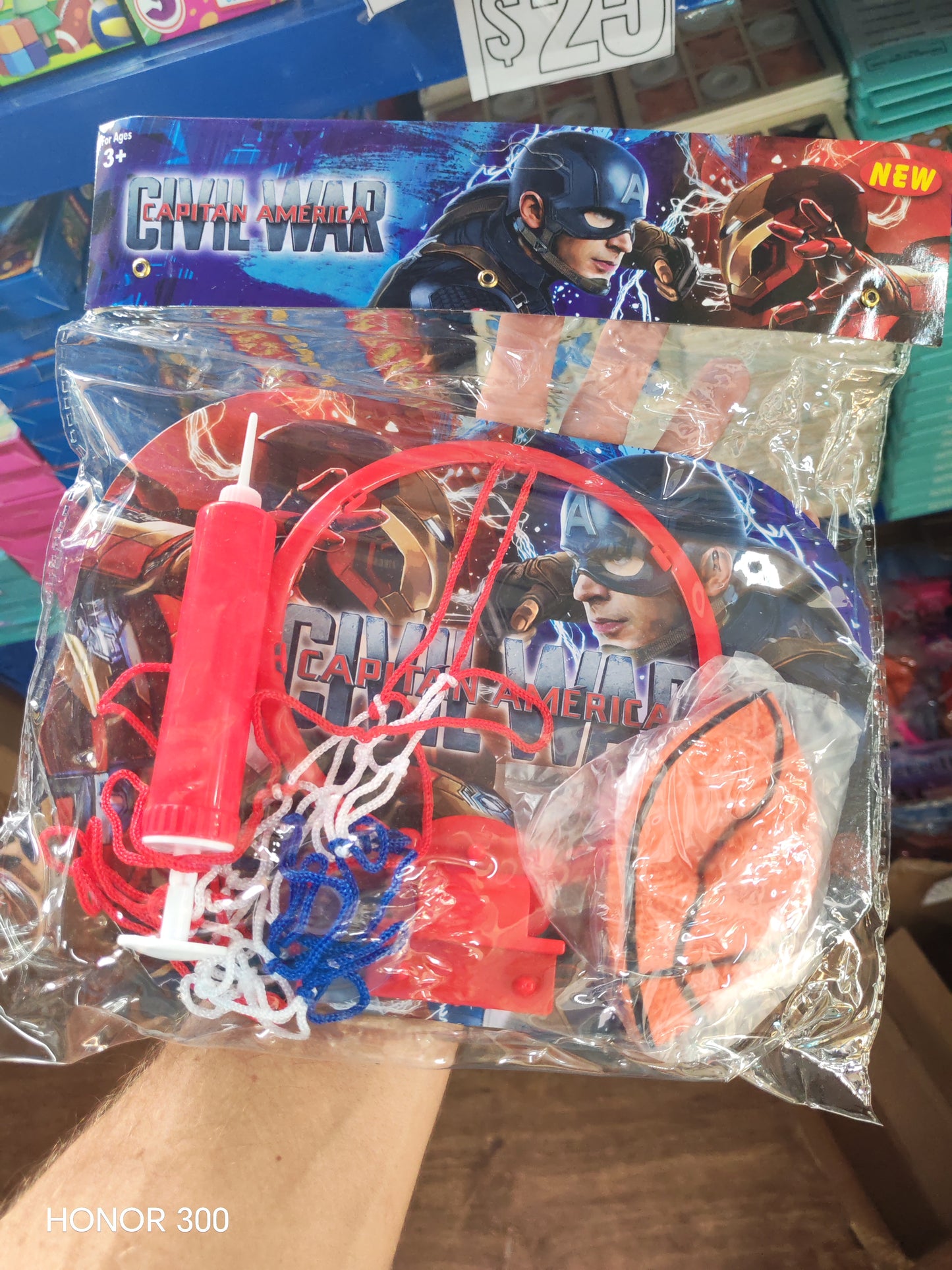 W51- BASKETBALL SET HERO FOR BOYS