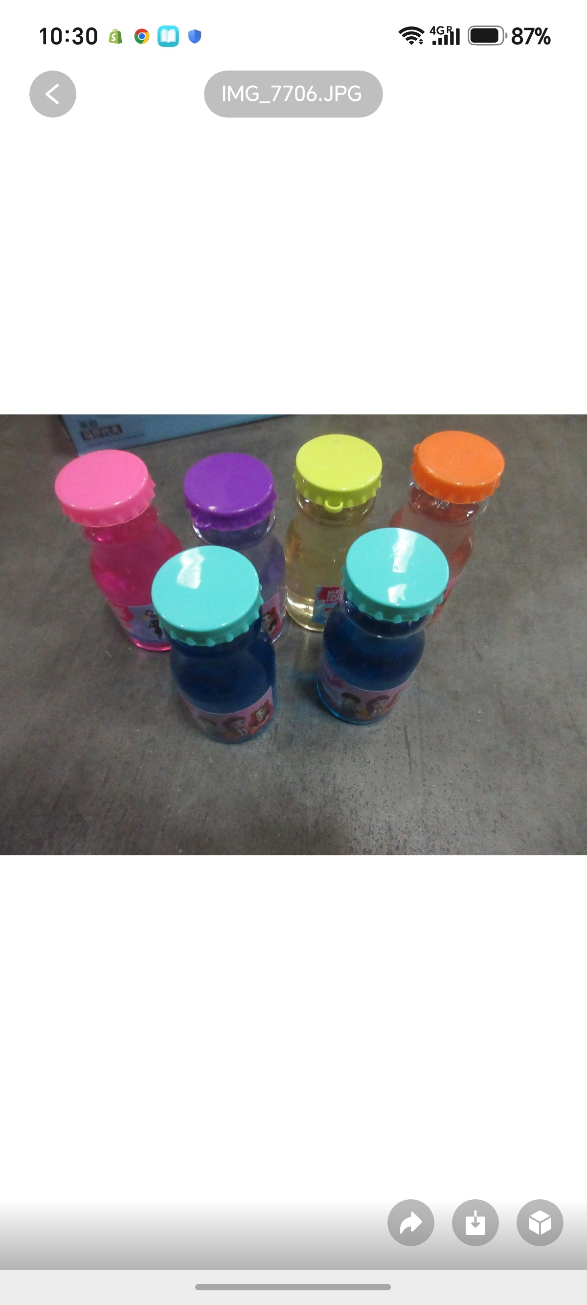 E134- KPop Slime bottle fruit scented(12box$60)