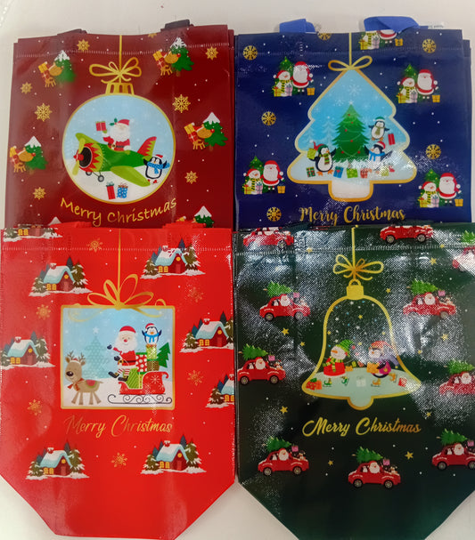 W2-2- Christmas Handle Bag (12 PC / $36 PACK) Assorted