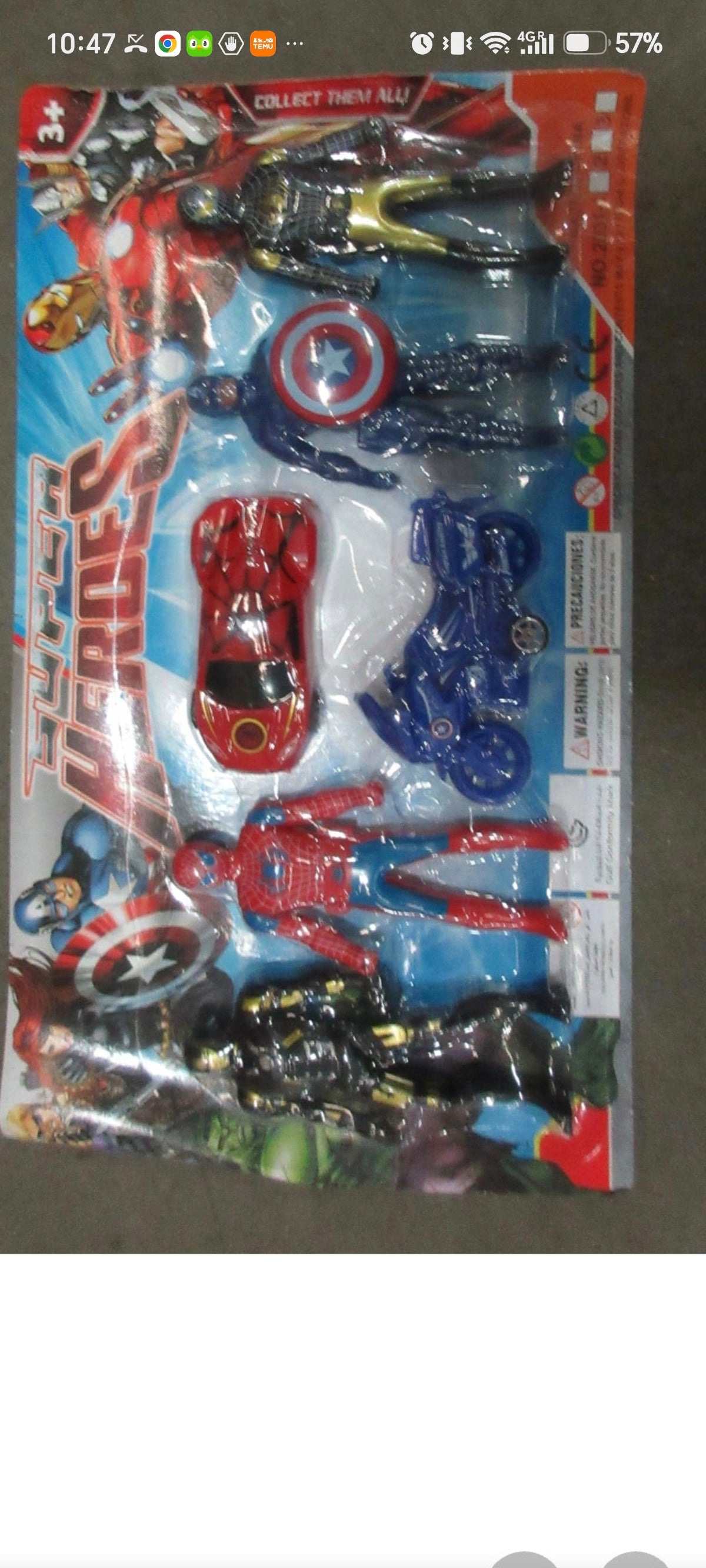 E254-Avengers Car Set