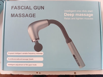 E289 - MASSAGE GUN (4PC ATTACHMENTS)