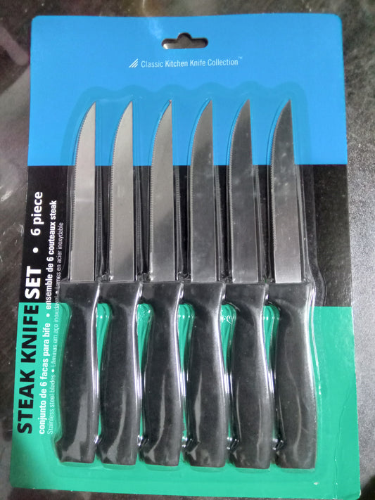 VT494 - STEAK KNIFE SET 6 PIECE