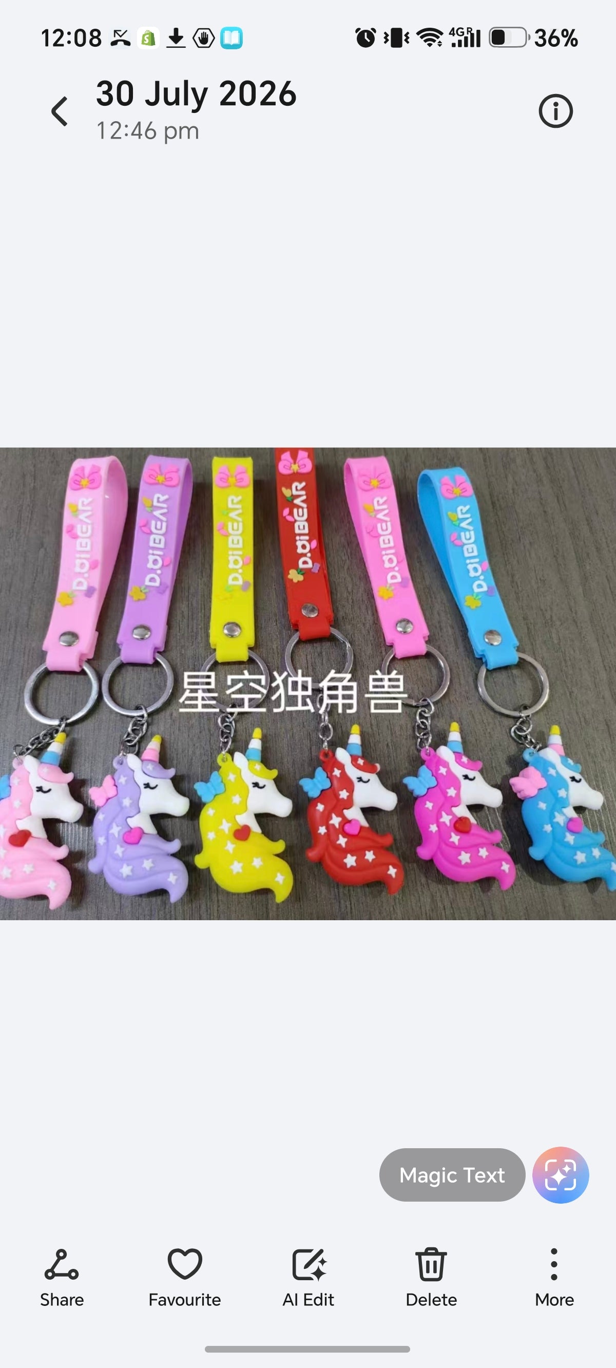 E279-Pony Keychain