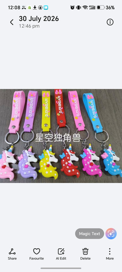 E279-Pony Keychain