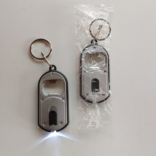 BOTTLE OPENER KEYCHAIN WITH LIGHT