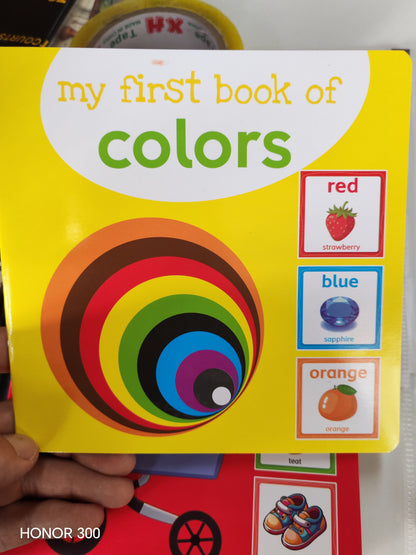 W119 - SMALL LEARNING BOOKS  - COLORS
