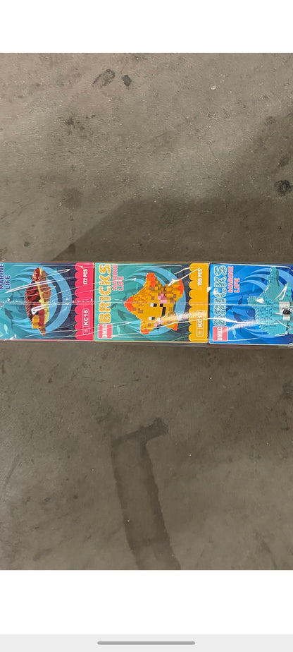 E300- Mini Bricks Sea Animals
