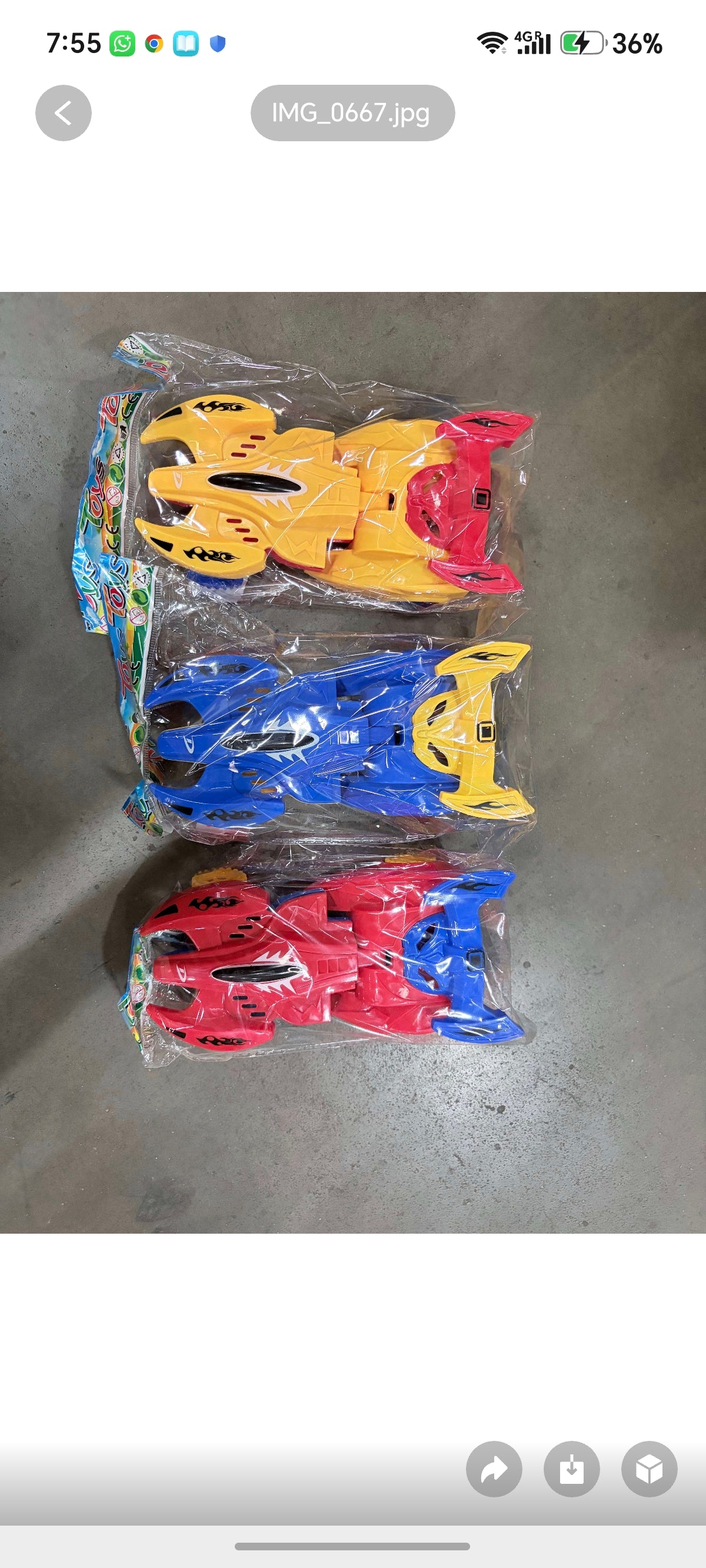 W700- Tranformer led Car( pull string)(1pc)