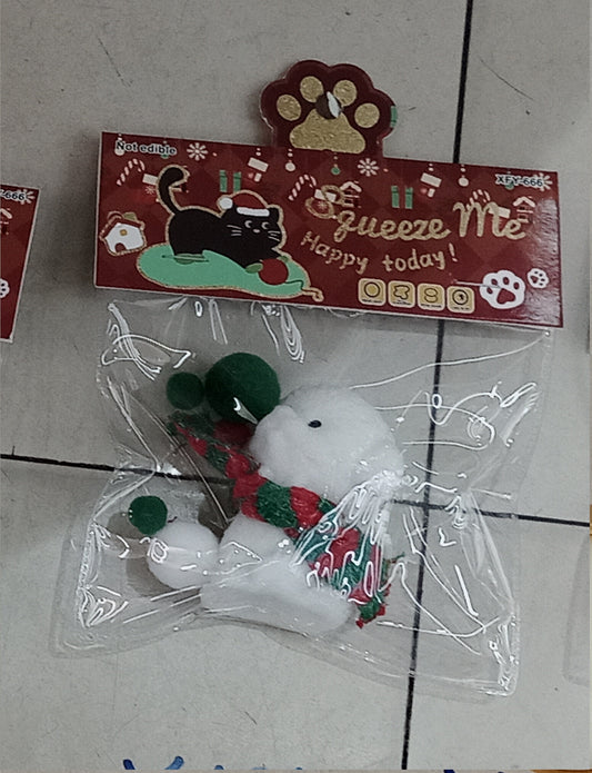 W599 -CHRISTMAS SQUISHI DOG